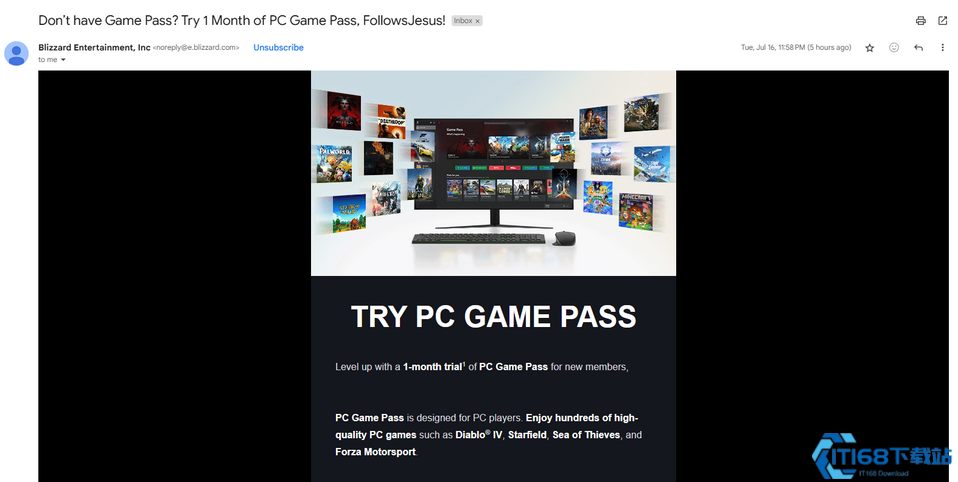 暴雪赠送PC版Xbox Game Pass会员，或预示更多动视暴雪游戏加入XGP