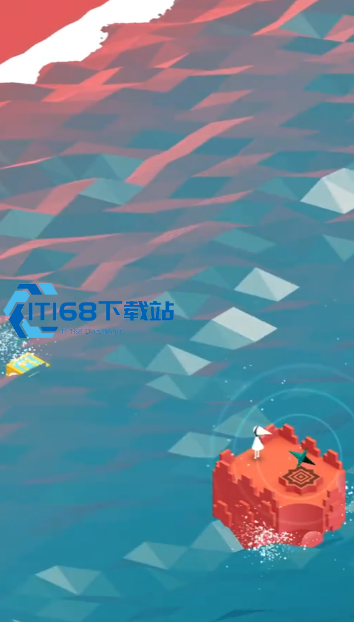 纪念碑谷水底石头在哪